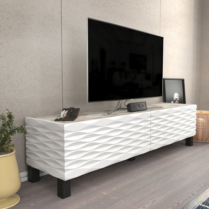 Hanah Home Soporte para TV Lerze - White, Ephesus
